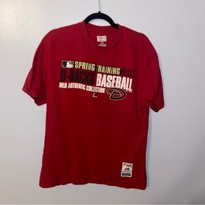 Red MLB Spring Training T-Shirt